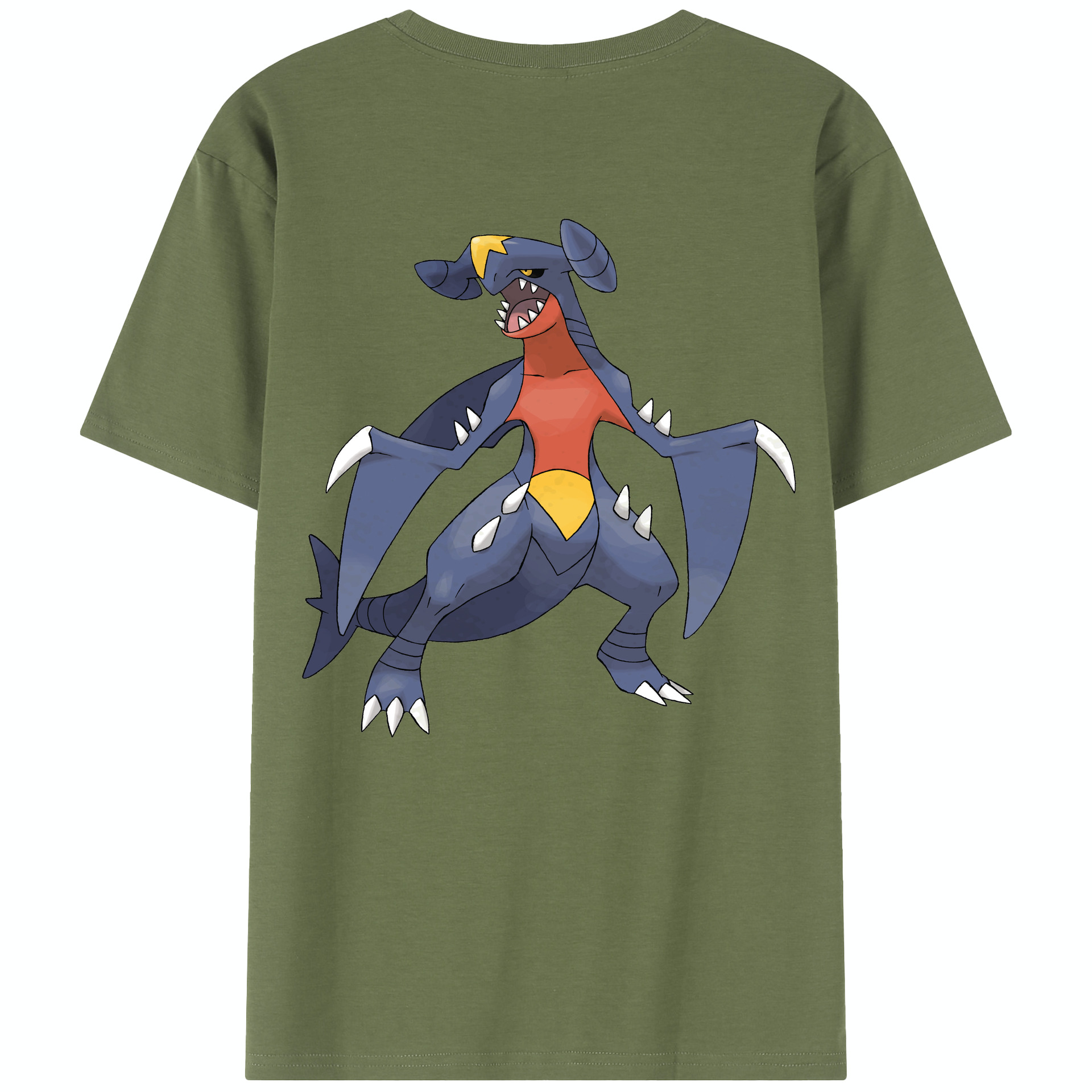 （画像用） ポケットモンスター Pokémon 綿100％半袖Tシャツ（背面プリント）
